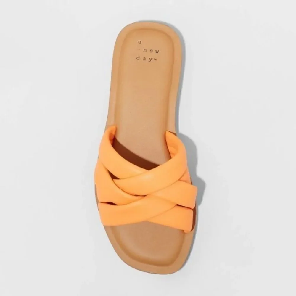 Women's Rory Padded Slide Sandals - A New Day